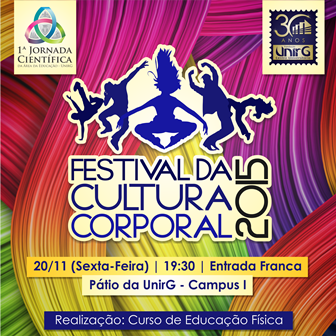 Flyer - Festival Cultura Corporal